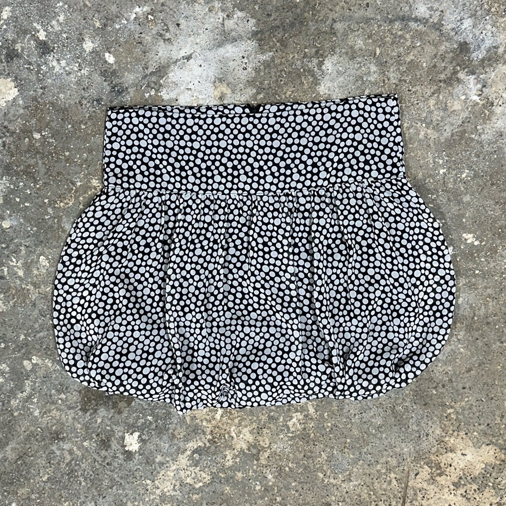 Vintage Suzy Shier Polka Dot Bubble Mini Skirt